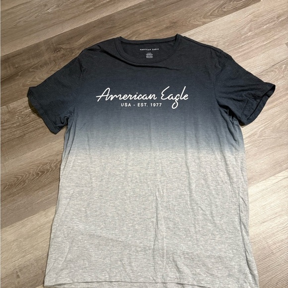 American Eagle Gradient Tee in Gray - Picture 1 of 5